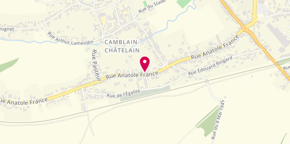 Plan de Navap - Spécialiste du Décalaminage Moteur à Camblain-Châtelain, 90 Rue Anatole France, 62470 Camblain-Châtelain