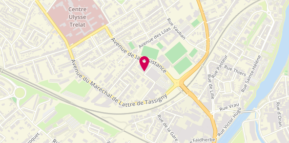 Plan de Ford EUROCARLAND, 20 avenue de la Résistance, 59350 Saint-André-lez-Lille