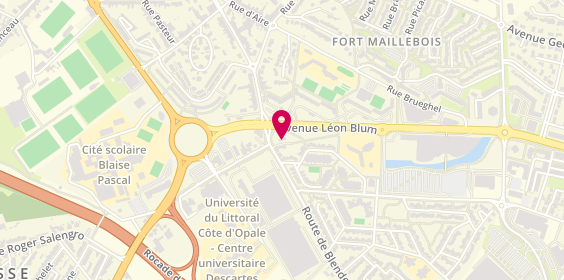 Plan de Eléphant Bleu, 21 Rue de la Libération, 62219 Longuenesse