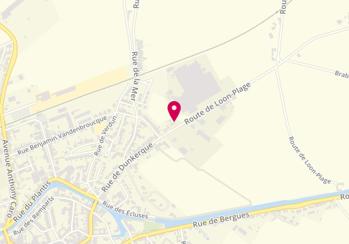 Plan de Lustr'Auto, 13 Route de Loon Plage Route Départementale 1, 59630 Bourbourg